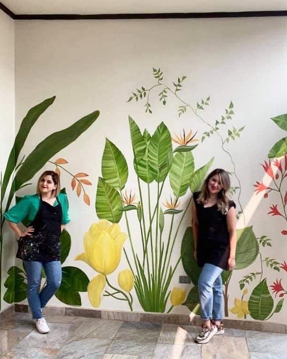 CLASE GRABADA MURAL BOTANICO