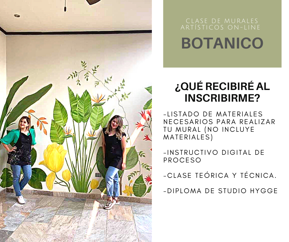 CLASE GRABADA MURAL BOTANICO