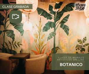 CLASE GRABADA MURAL BOTANICO