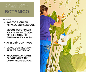 CLASE GRABADA MURAL BOTANICO