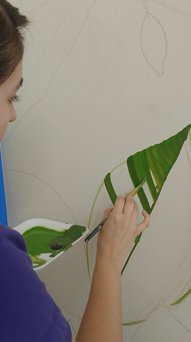 CLASE GRABADA MURAL BOTANICO