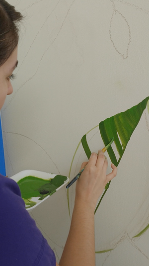CLASE GRABADA MURAL BOTANICO