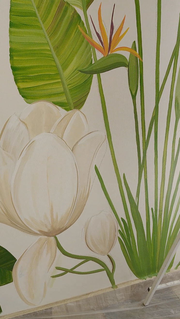 CLASE GRABADA MURAL BOTANICO