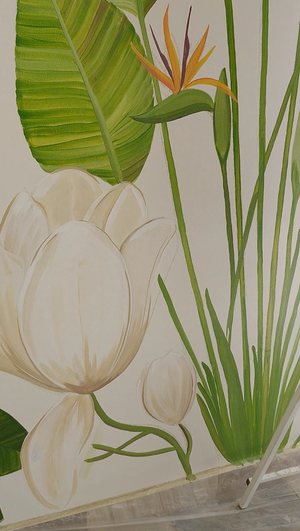 CLASE GRABADA MURAL BOTANICO
